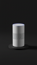 Sculpted Smart Speaker with Aluminum Shell